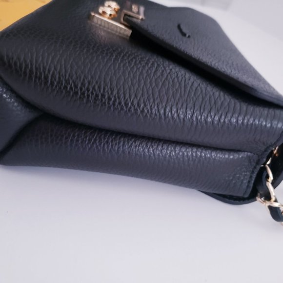 Valentino By Mario Valentino Isabelle Leather Crossbody Bag in Black - Picture 8 of 15